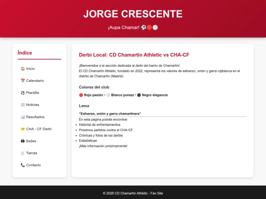 chamartinathletic/proyecto screenshot