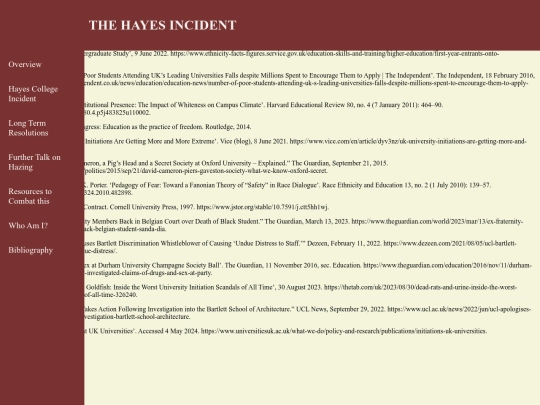 references screenshot