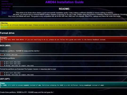 linux/gentoo/Gentoo screenshot