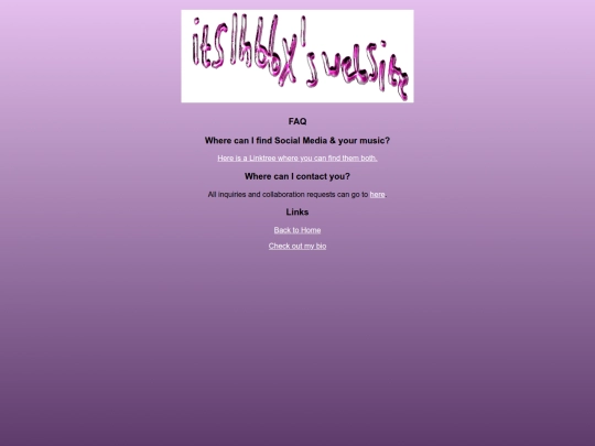faq screenshot