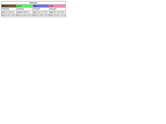 color-scheme screenshot