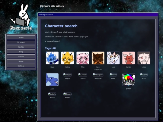 character screenshot