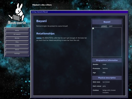 character/Bayani screenshot