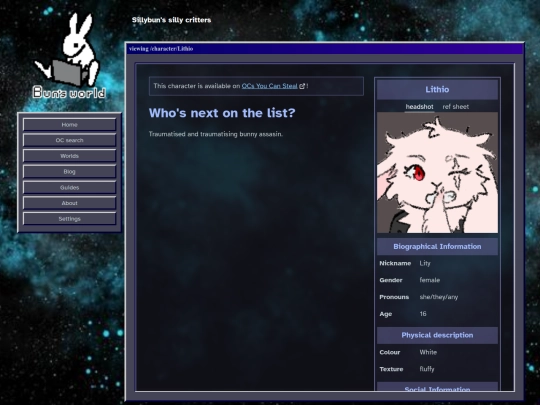 character/Lithio screenshot