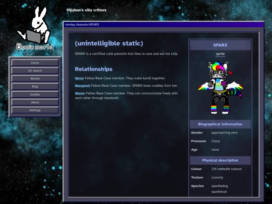 character/SPARX screenshot