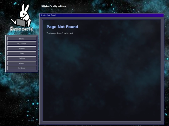 not_found screenshot