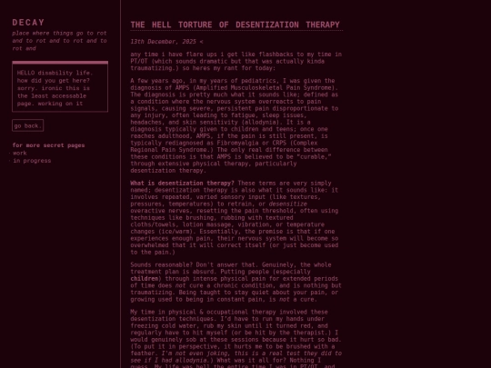 decay screenshot