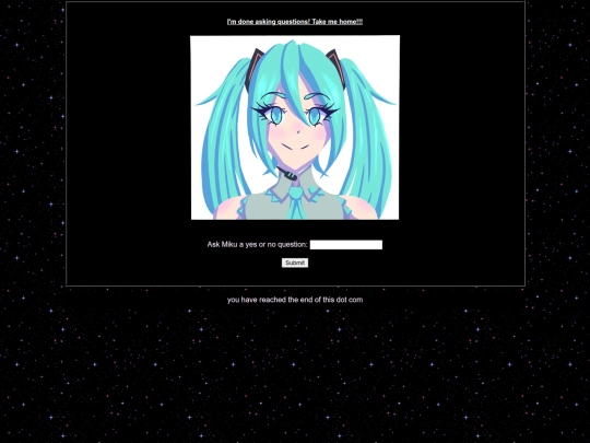 mikuoracle screenshot