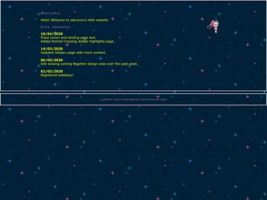 first screenshot