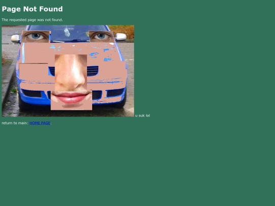 not_found screenshot