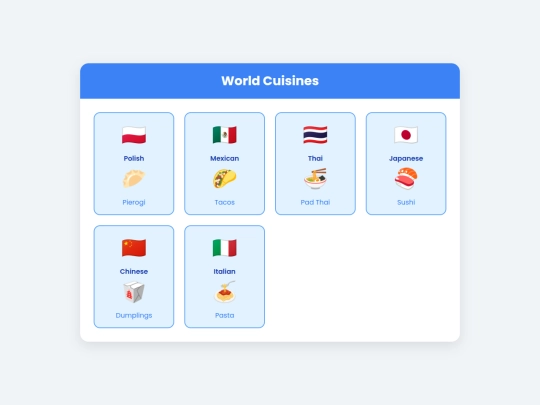 Cuisines_Flashcard screenshot