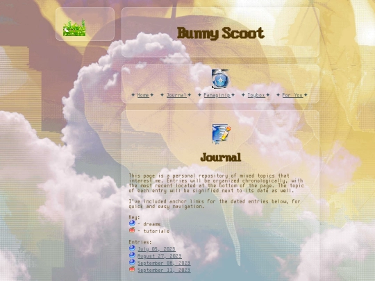 journal screenshot