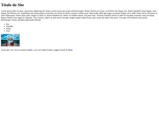sitetrabalho screenshot