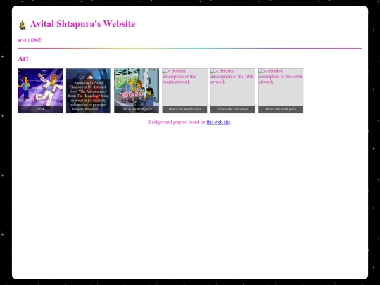 avitalsite_arttab screenshot
