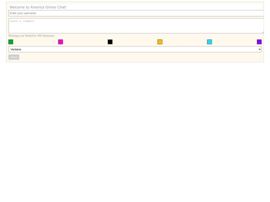 chatroom screenshot