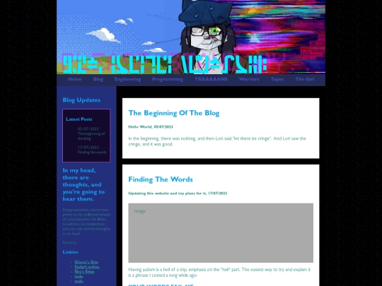 blog screenshot