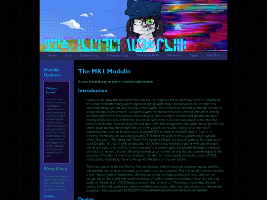 modulin screenshot
