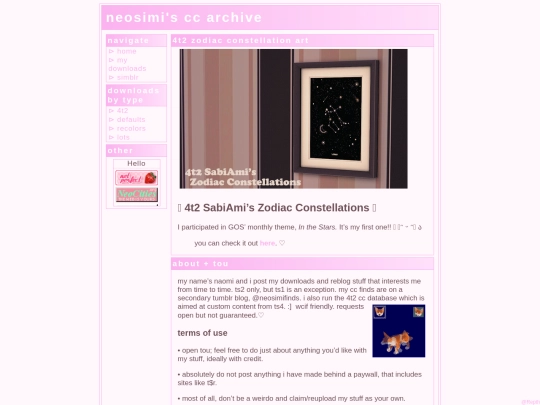 downloads/4t2zodiacconstellations screenshot