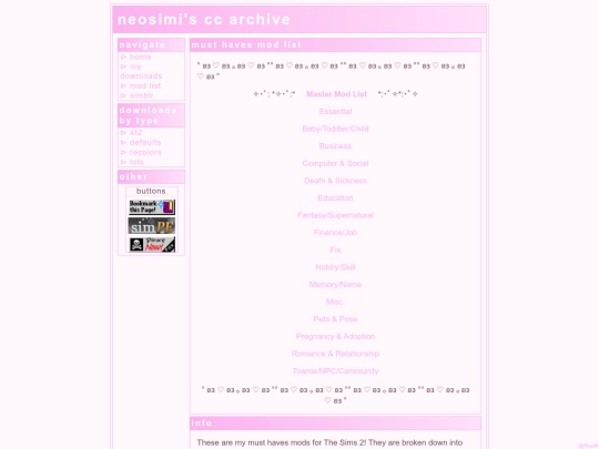 must-haves/mod-list-directory screenshot