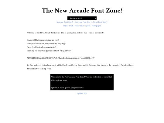 fontzone screenshot