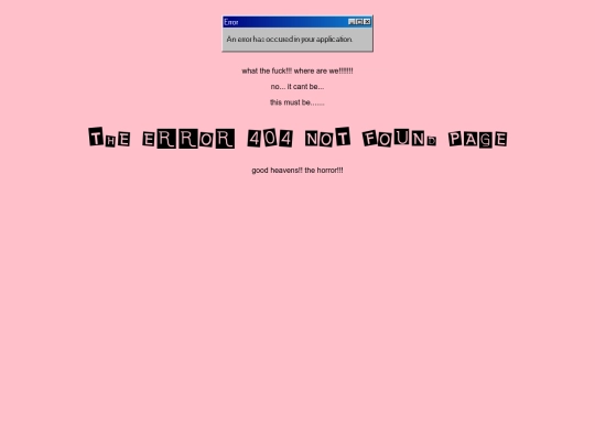 not_found screenshot