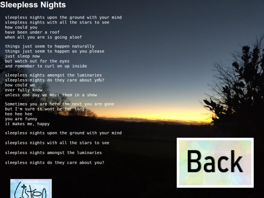 sleeplessnights screenshot