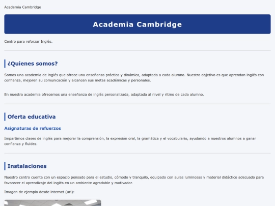 index screenshot