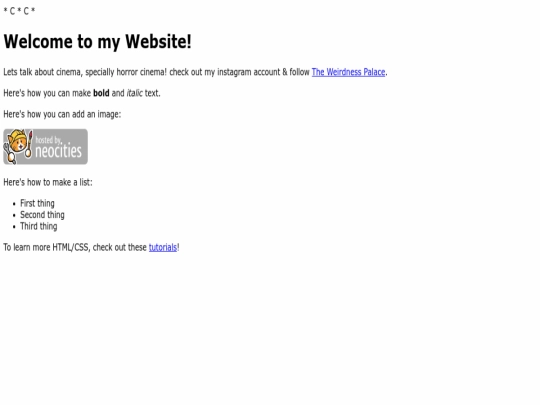 index screenshot