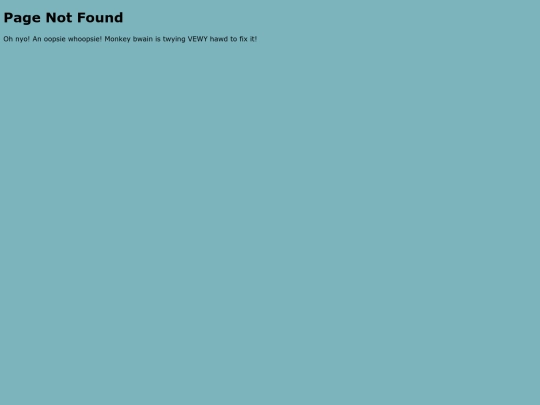 not_found screenshot