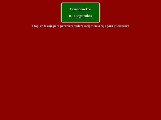 Modulo8/opcional/cronometro screenshot