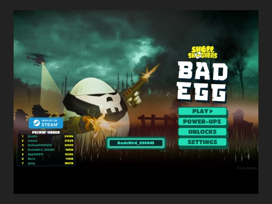 badegg screenshot