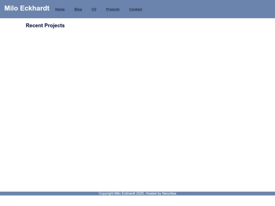 projects screenshot