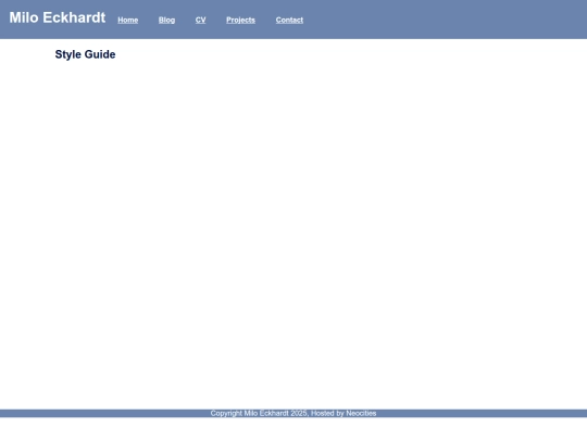 styleguide screenshot