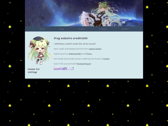 credit screenshot