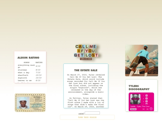 page screenshot