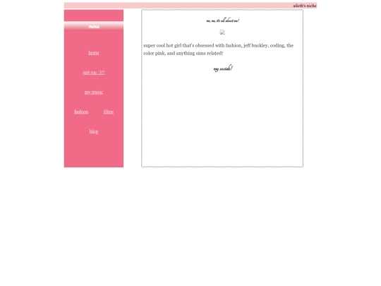 about-me screenshot