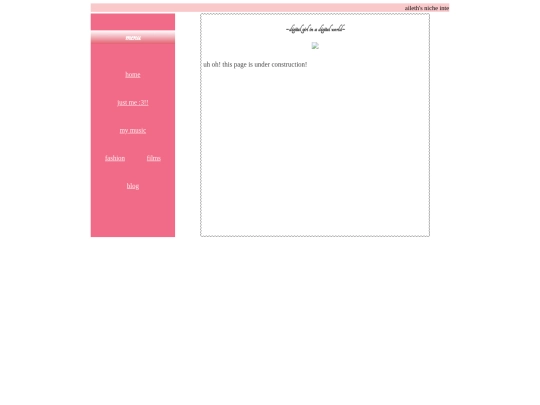 blog screenshot