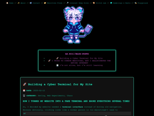 ramblings screenshot