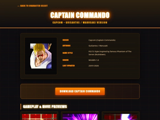 characters/Capcom screenshot