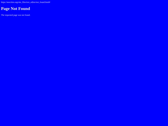 not_found screenshot