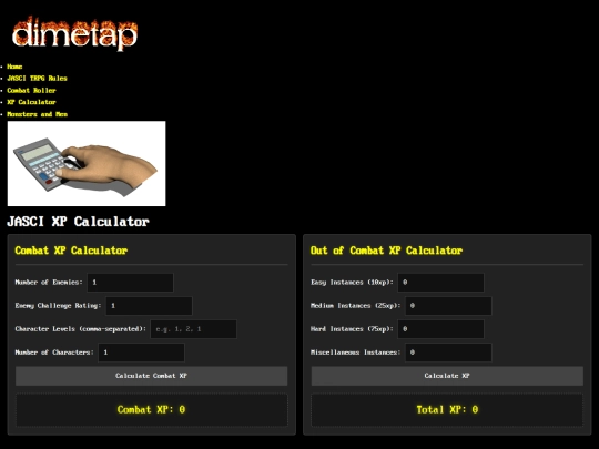 XP_Calculator screenshot