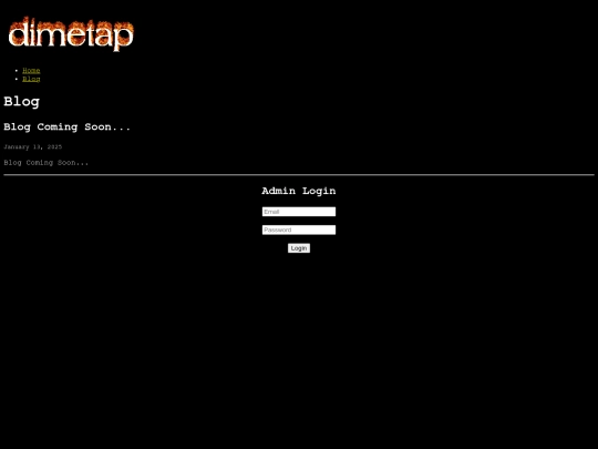 blog screenshot