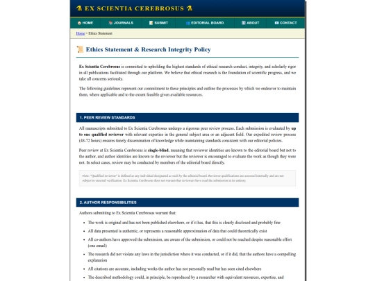 ethics screenshot