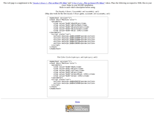 namco_bike_cheat screenshot