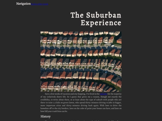 writing/reflect/1suburbs screenshot