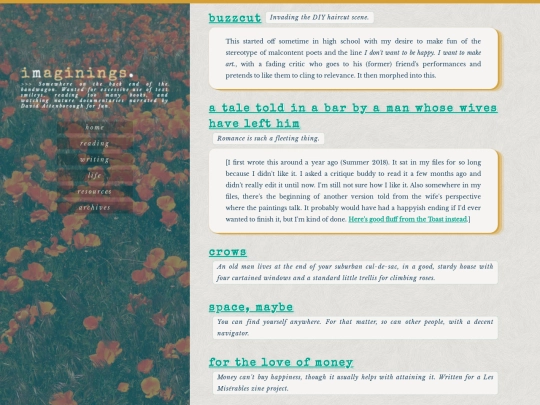 writing/shortstories screenshot