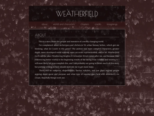writing/weatherfield/about screenshot