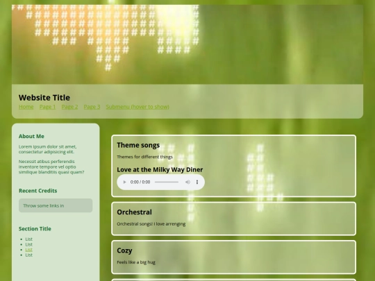 Portfolio screenshot