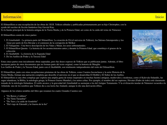 Practicas/Proyecto/Silmarillion screenshot