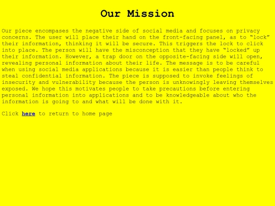 ourmission screenshot